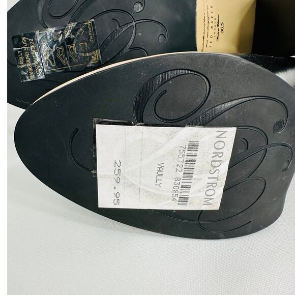 Ted Baker Vaully Leather Ankle Booties Almond Toe Boots in Black Size 36.5 NEW - Picture 11 of 12